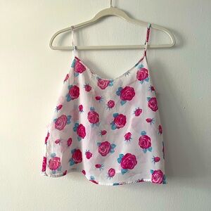 American Apparel Chiffon Tank Top